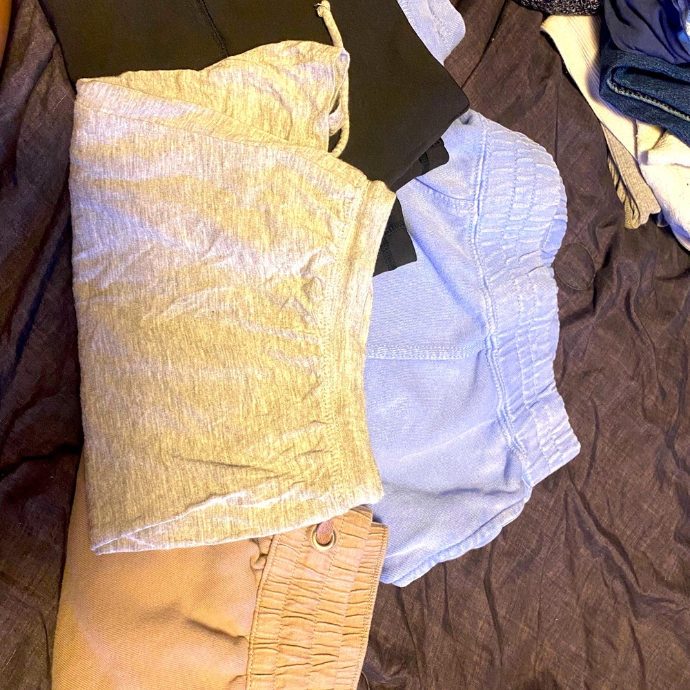 5 shorts Nike, jogger shorts, 3 lounge shorts